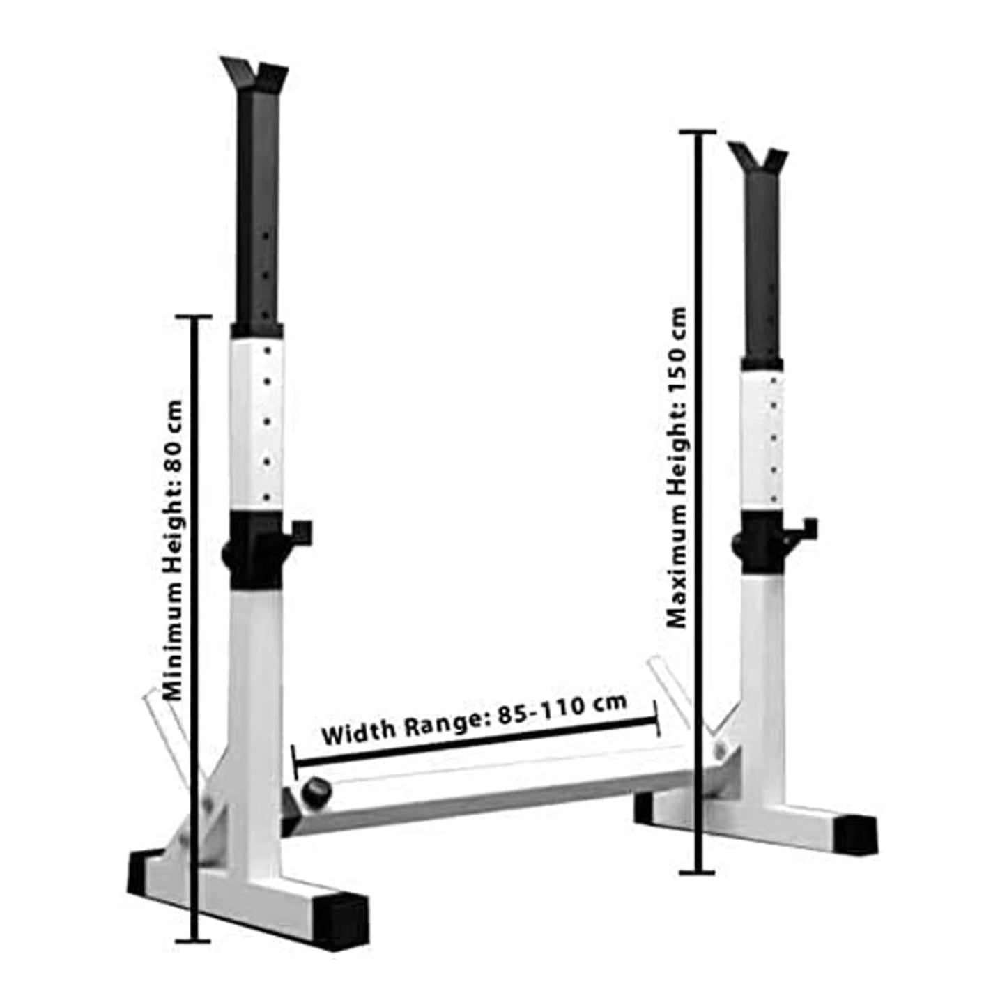Adjustable Squat Stands Rack
