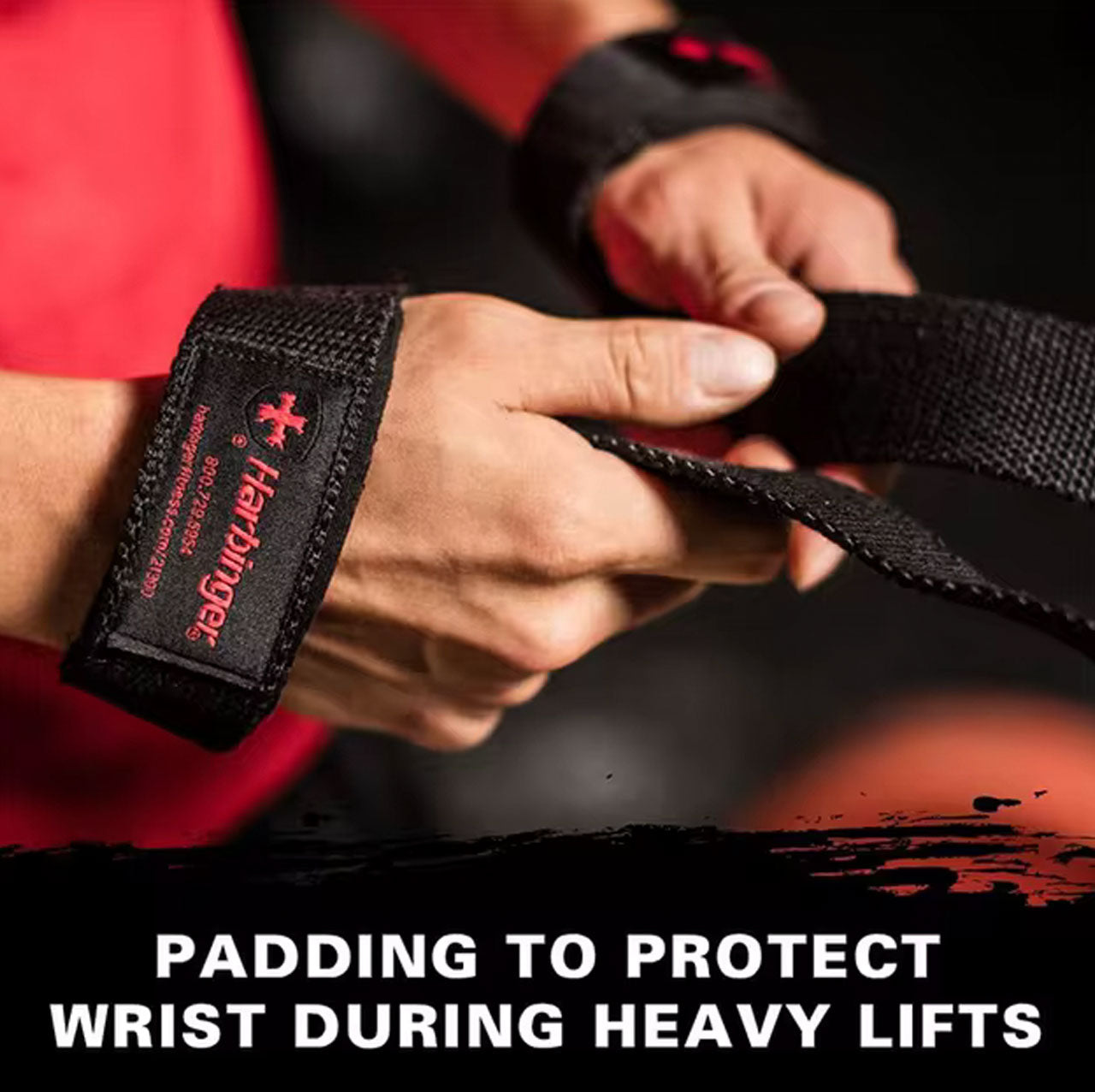 Harbinger | Padded Cotton Lifting Straps