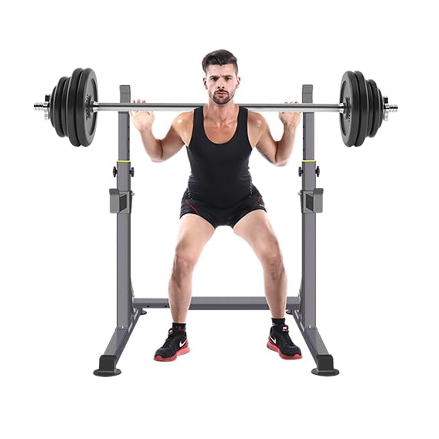 Adjustable Squat Stands Rack